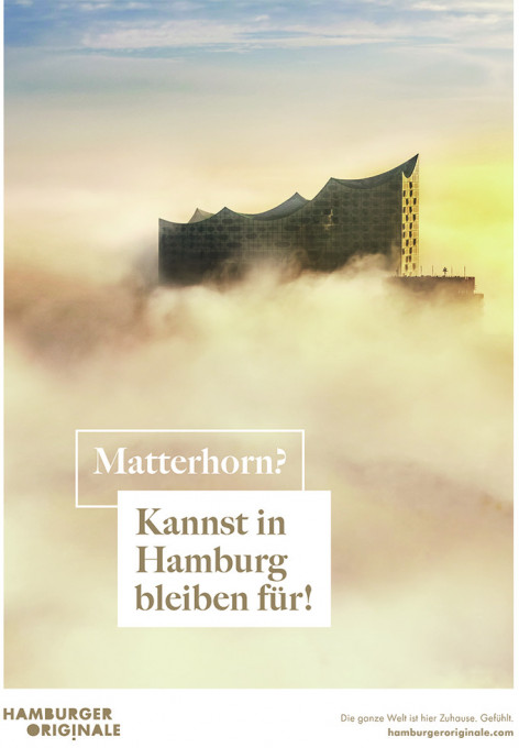 Kampagnen-Motiv der Hamburger Originale - Matterhorn