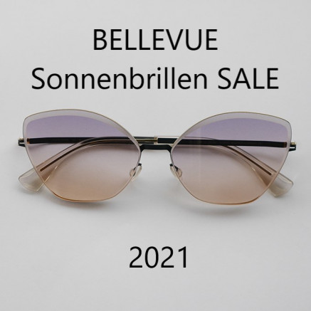BELLEVUE Sonnenbrille mit hellen Verlaufgläsern im Sonnenbrillen SALE 2021