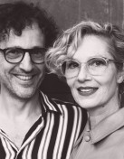Etienne Frederiks und Susanne Klemm, Gründer und Inhaber der Brillenmarke Suzy Glam.