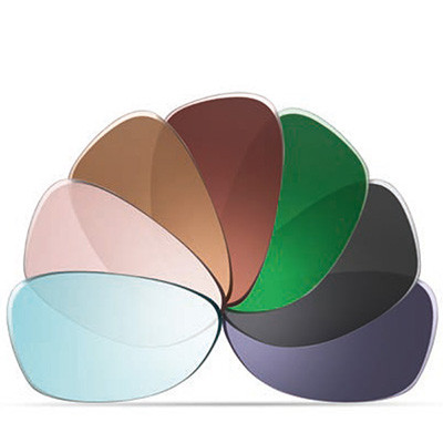 Übersicht der Farben für Sonnenbrillengläser aus dem Spectrum Segment von HOYA.